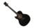Dean Exhibition Left-Handed A/E Guitar - Black Satin - Open Box