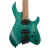 Cort Space G6 Multi-Scale Electric Guitar - Turquoise - Open Box
