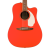 Used Fender California Standard Redondo CE - Fiesta Red w/Walnut FB