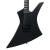 Jackson Pro Plus Pure Metal Limited Edition Kelly KE1A Guitar - Satin Black