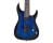 Schecter Omen Elite-7 Multiscale - See-Thru Blue Burst