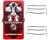 Catalinbread Dirty Little Secret Overdrive - Red + 2x Gator Patch Cable 3 Pack