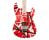 Open Box EVH Striped Series Electric Guitar - Red w/Black Stripes