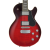 Hagstrom Swede MK III Electric Guitar - Crimson Flame