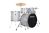 Ludwig Accent Fuse 5pc Drum Set w/ Cymbals - Silver Sparkle