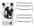 Animals Pedals I Was A Wolf Distortion Pedal V2 + 2x Gator Patch Cable 3 Pack