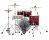 PDP Concept Maple 4-Piece Fusion Shell Pack - Red to Black Fade