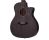 Schecter Deluxe Acoustic - Satin See Thru Black