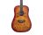 Washburn Deep Forest Burl Dreanought A/E Guitar - Amber Fade