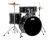 PDP Centerstage 5-Piece Drum Kit with Hardware, Cymbals & Throne - Iridescent Black Sparkle