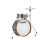 Tama Club-Jam Mini 2-pc Shell Pack - Galaxy Silver