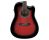 Ibanez PF28ECE PF Series Dreadnought A/E Guitar - Transparent Red Sunburst