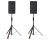 JBL Bags JBLSPKSTGAPROSET Speaker Stand (Pair) w/Bag
