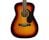 Fender CC-60S Concert Acoustic Guitar - 3-Color Sunburst w/ Walnut FB