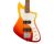 Fender Player Plus Active Meteora Bass - Tequila Sunrise w/ Pau Ferro FB