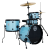Ludwig Pocket Kit 4-Piece Shell Pack w/16
