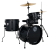 Ludwig Pocket Kit 4-Piece Shell Pack w/16