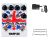 Wampler Plexi-Drive British Overdrive + Gator 9V Power Combo & 3 Patch Cables