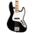 Open Box Fender Geddy Lee Jazz Bass - Black w/ Maple Fingerboard
