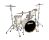 ddrum Dominion 4pc Shell Pack - Paper White Birch