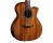 Luna Vineyard Koa Bevel Grand Auditorium Cutaway A/E Guitar