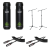 Lewitt LCT 040 Matched Stereo Condenser Mic Pair + Stands + Gator Cables
