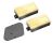 Fishman Fluence Modern Humbucker Set of 2 - Gold + Les Paul Battery Pack