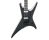 Jackson JS Series Warrior JS32 - Black w/ White Bevels w/ Amaranth FB