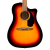 Used Fender California Standard Redondo CE - 3-Color Sunburst w/Walnut FB