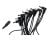 Gator Cases GTR-PWR-DC8F Female Daisy Chain Power Cable With 8 Outputs