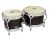 Latin Percussion Matador Series Wood Bongos - Dark Brown