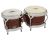 Open Box Latin Percussion Matador Series Wood Bongos - Almond Brown