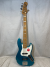 C-Stock Squier Classic Vibe Active '70s Jazz Bass V - Ocean Turquoise w/Maple FB