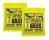 Ernie Ball 2832 Regular Slinky Round Wound Electric Bass Guitar Strings 2-Pack