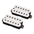 EMG Floyd Rose Spaced Jim Root Open Coil Signature Set - White