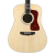 Guild USA D-55 Dreadnought Acoustic Guitar - Natural