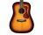 Guild D-140 Dreadnought Acoustic Guitar - Natural Antique Burst - Open Box