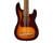 Fender Fullerton Precision Bass Uke - 3-Color Sunburst w/ Walnut FB