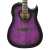 Used Ibanez ALT50FA A/E Guitar - Transparent Violet Sunburst High Gloss