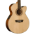 Washburn WG7SCE Harvest Grand Auditorium Cutaway Acoustic Guitar - Natural Gloss