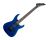 Used Jackson JS Series JS11 Dinky - Metallic Blue w/Amaranth FB