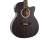 Washburn Deep Forest Grand Auditorium Cutaway A/E Guitar Striped Ebony