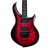 Ernie Ball Music Man BFR Majesty - Red Nebula Quilt Maple Top - Limited to 100