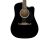 Fender FA-125CE Dreadnought A/E Guitar - Black w/ Walnut FB