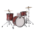 PDP Concept Classic Series 3-Piece Maple Shell Pack - Ox Blood w/Ebony Hoops