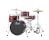 Pearl Roadshow 4-Piece Drum Set w/Hardware and Cymbals - Red Wine - Open Box