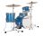 Ludwig Breakbeats by Questlove 4-Piece Shell Pack - Blue Sparkle