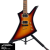 Jackson Custom Shop Kelly Electric Guitar - 3-Tone Sunburst