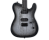 ESP LTD TE-1000 Electric Guitar - Silver Blast w/Ebony Fingerboard