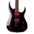 Schecter Sunset-6 Red Dawn Electric Guitar - Gloss Black - Open Box